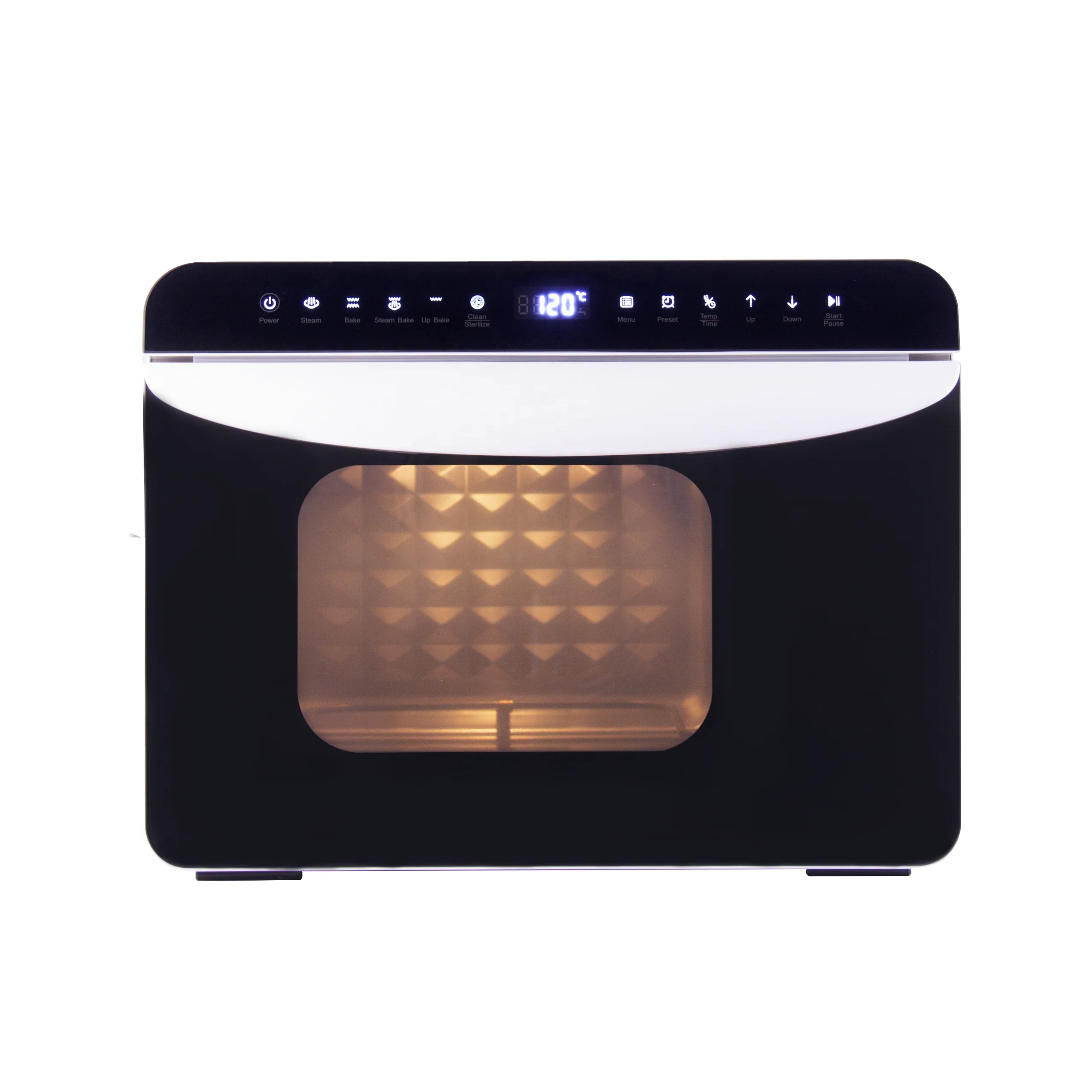 8-in-1 Countertop Air Fryer + Steam + Grill + rice cooker + Microwave + food dehrdrator + yogurt machine + disinfection cabinet