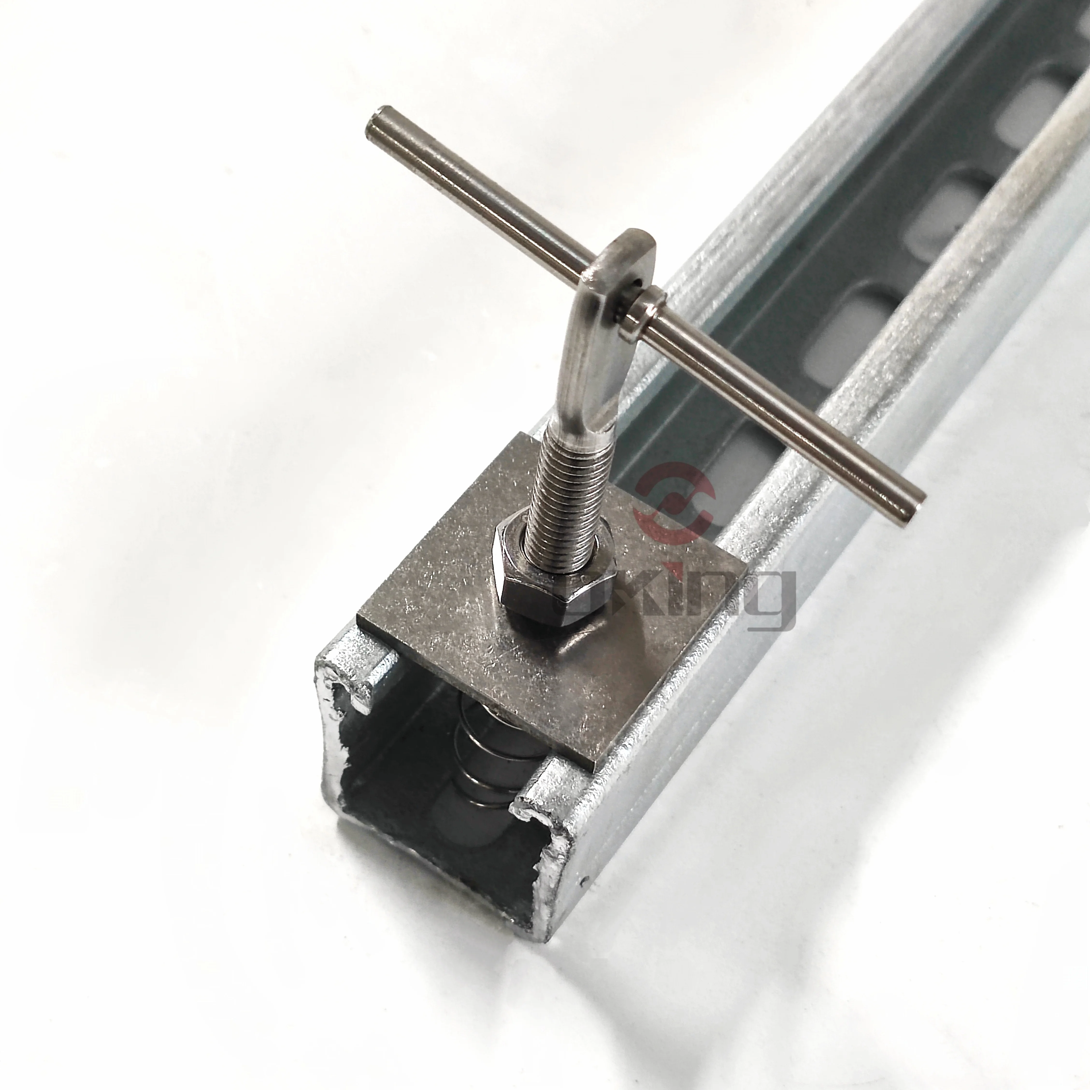 Galvanized Steel Or Stainless Steel   U or C Shaped Strut Channel  Precast Concrete  fixing brackets Channel system