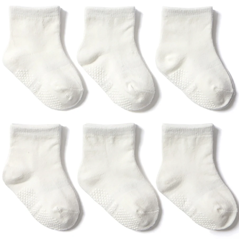 happy cotton girls young boy tube fashion 3d baby anti slip cute socks