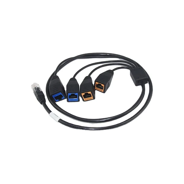 Разветвитель RJ45/RS485 на 4 RJ45 8 Разъем Cat 6 проводной кабель