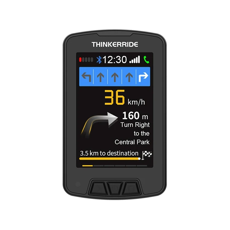 Durable Phone Wireless Connection Multi-function Bike Navigation Computer