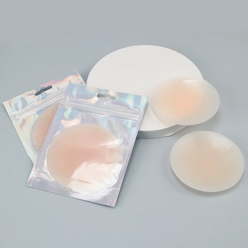 Women reusable silicone push-up bra  breast nipple cover invisible silicone bra for backless wedding dress