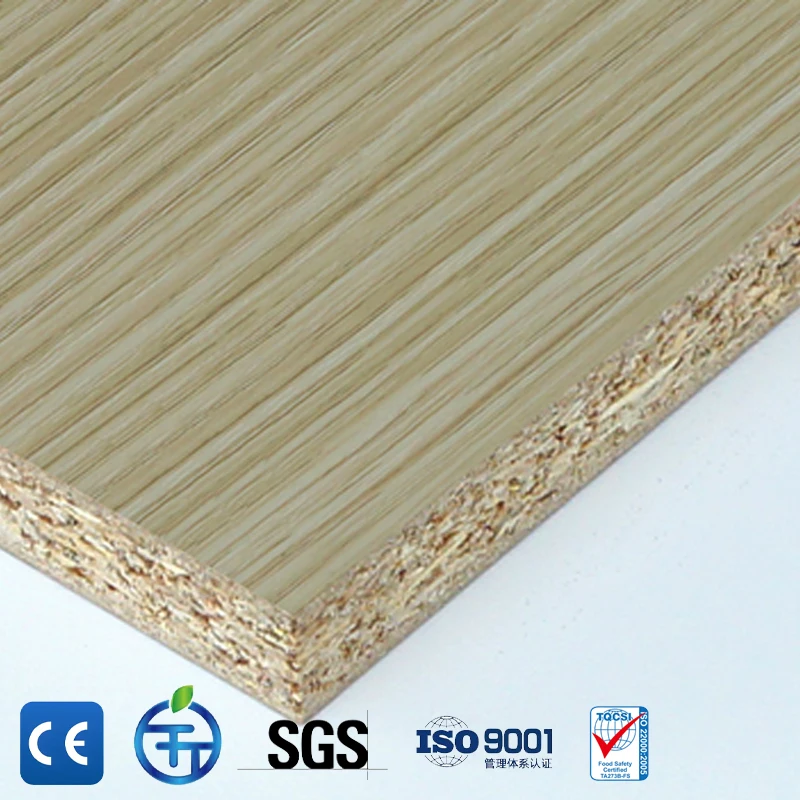 E0 E1 E2 MDI P2 Glue Moisture Resistant Water Resistant Particle Board/Particleboard for Furniture