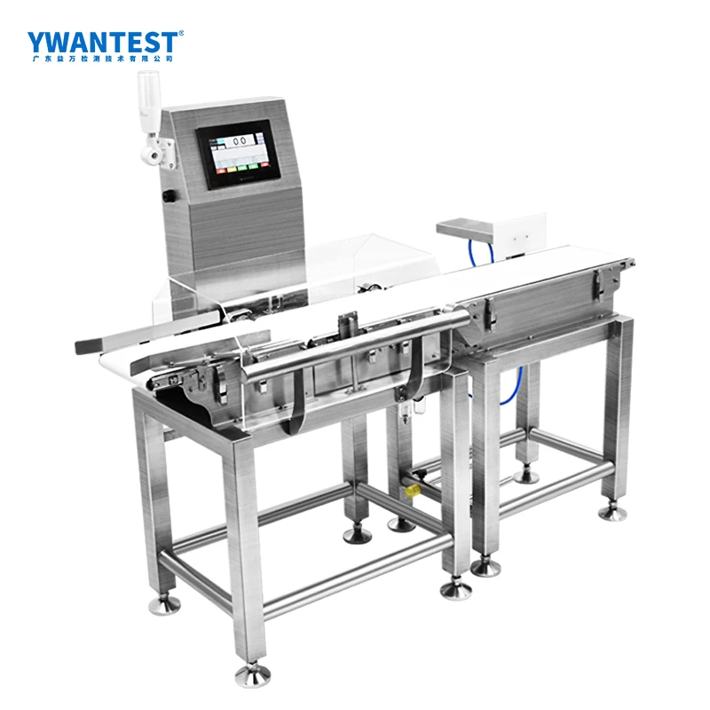 High speed online weight check sorter machine dynamic checkweigher with conveyor belt