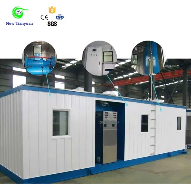 22000m3/day CNG Daughter Refueling Station Integrated High Efficient Gas Compressor