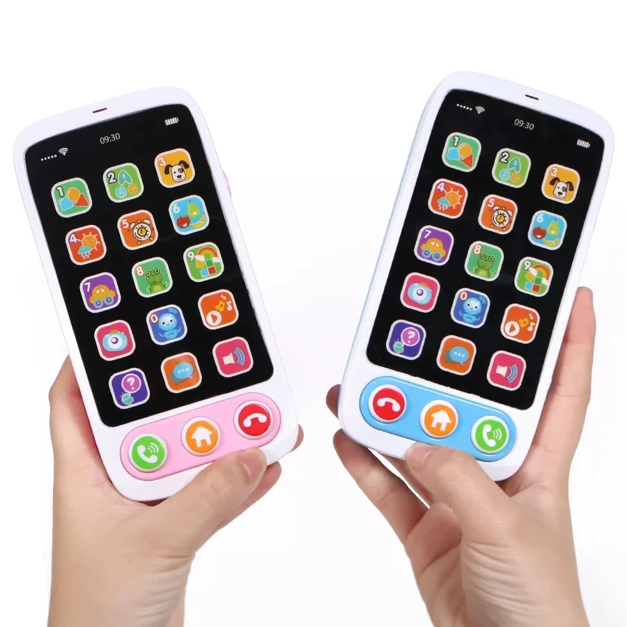 Touch and Swipe Baby Phone Multifunctional Infant Early Educational Toys Simulation Music Mobile Phone