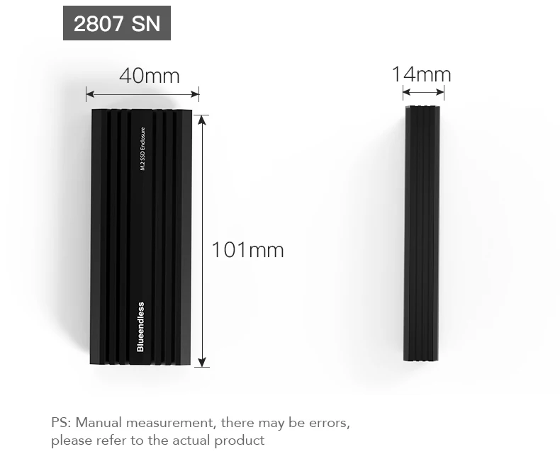 Disk External Portable Enclosure Case SATA to USB SSD M2 1tb NAS m.2 NVME SSD Casing