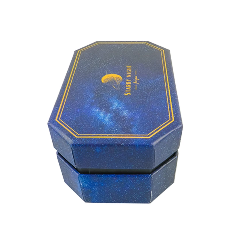 
Elegant Hexagon hat box for wedding gift box 