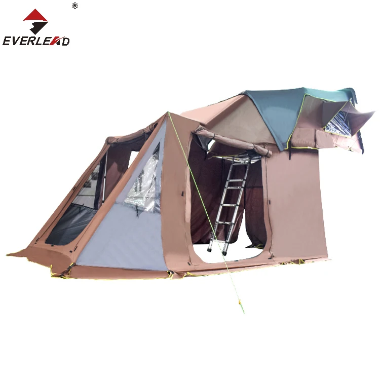 4x4 adventure camping hard shell rooftop tents annex room
