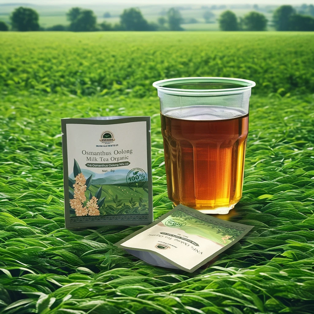 tea sample packing bag biodegradable coffee tea sachet 3 side seal kraft paper Mini Herbal tea Packaging Sachet bag