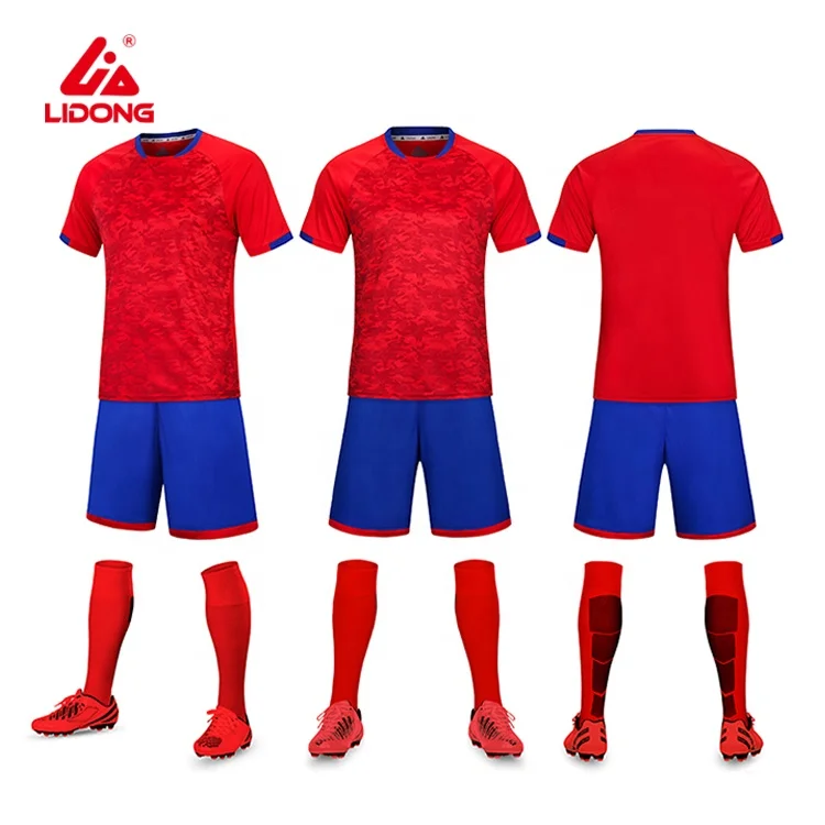 
Top Design Soccer Uniform Set Soccer Jerseys 2020 Practice Jersey Football Shirt Girls With Low Price 