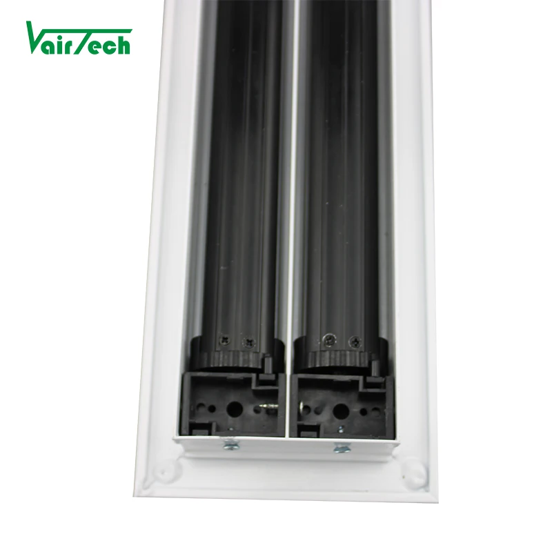 Hvac Ventilation Ceiling Aluminum Ac Vent Cover Register Scroll Adjust Linear Slot Diffuser