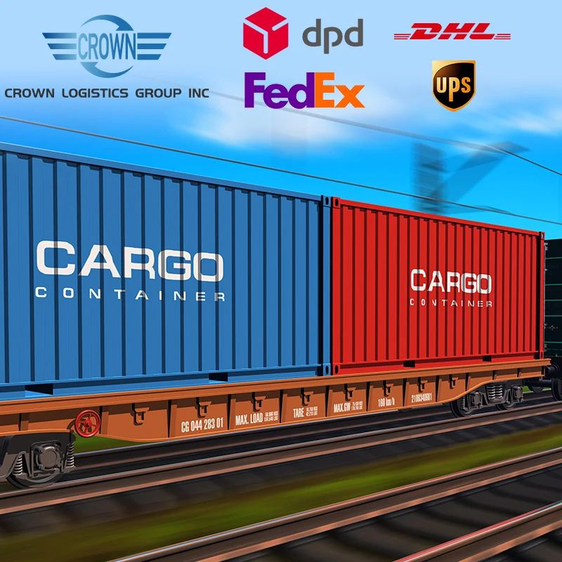 Fast Railway Freight Forwarder Fba Shipping China To Germany Netherlands Belgium Czech Republic Europe
