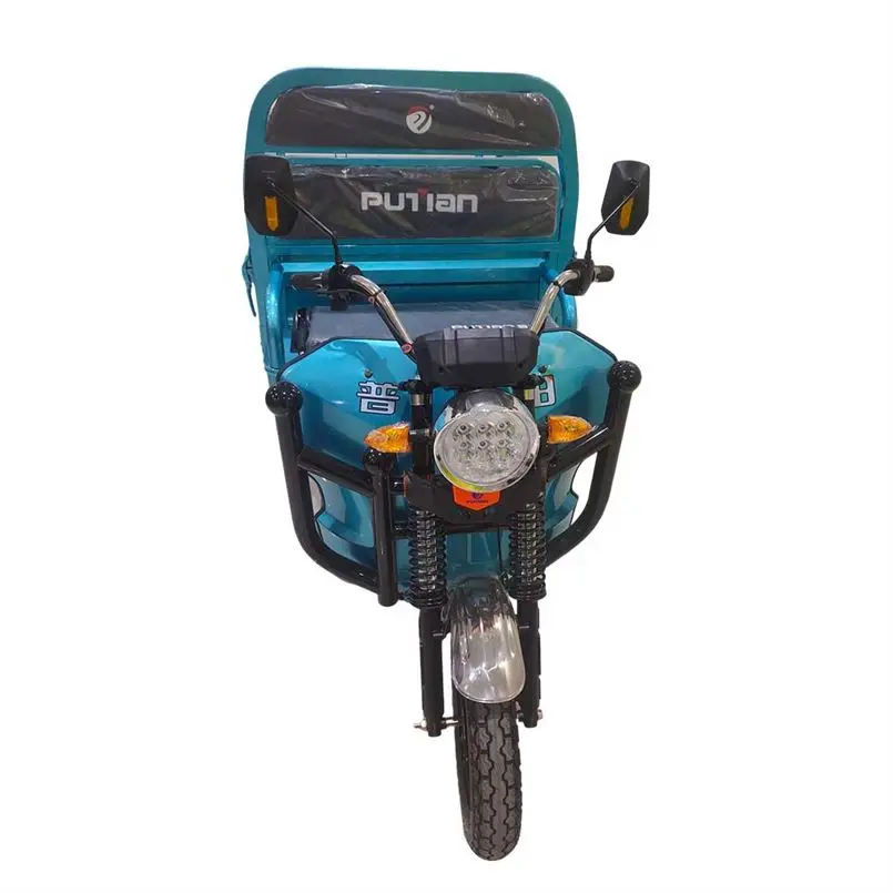 50 Km Per Hour Tricycle 60V Three Wheel Electrically Powered Motorcycles for Cargo