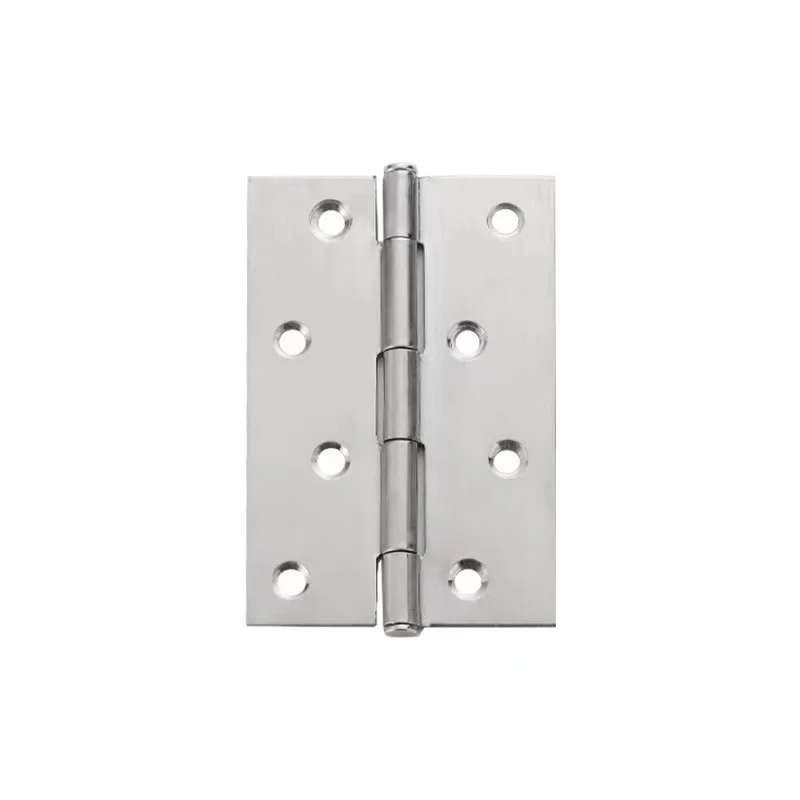 Stainless steel flat hinge Muffler cabinet door and window hinge factory direct sale