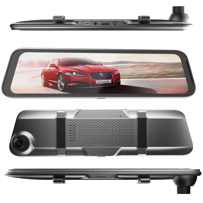 Hot Selling Full HD Touch Car Black Box Parking Car Dash Camera Mirror  Rear view Mirror dashcam