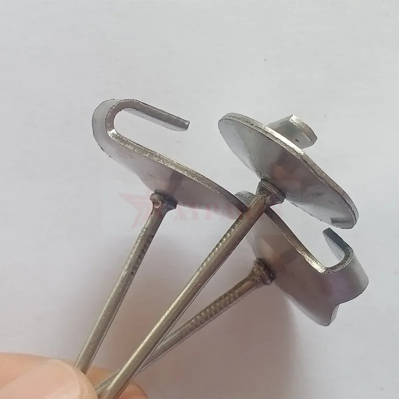 Stainless Steel Removable Blankets Fixing Rock Wool 14 Gauge Lacing Anchors