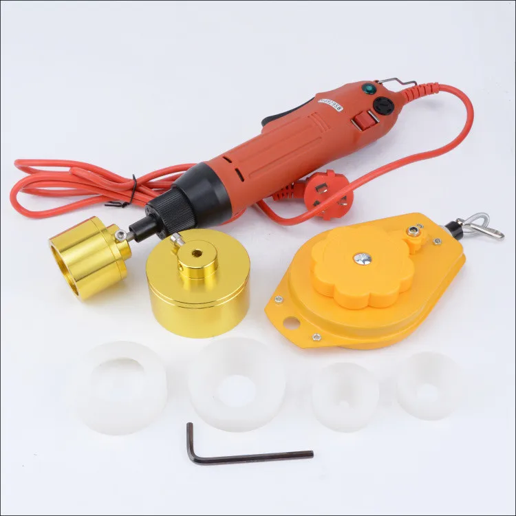 Hand held Electric Semi Automatic Hand Operation Screw Tightening Manual Capping Machine