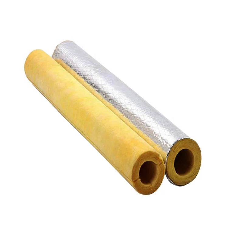 Aluminium Foil Insulation Glass Wool Tube