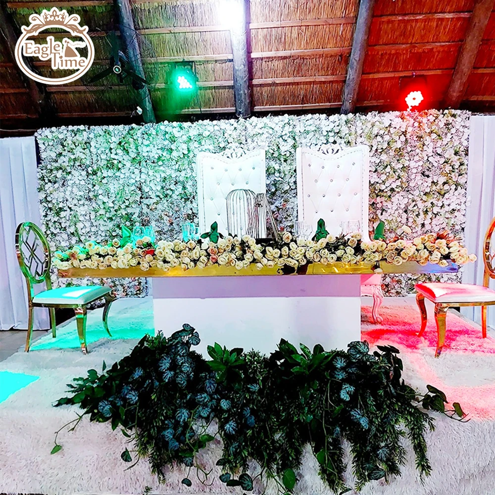 Wholesale Elegant Wedding Events Luxury Gold Royal Queen King Rental Modern High Back Throne Chair White