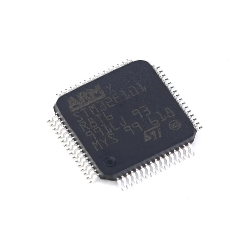 STM32F101R8T6 рычаг Cortex-M3 STM32F1 микроконтроллер IC 32-разрядная одноъядерная 36 мГц 64KB (64K x 8) вспышка 64-LQFP (10x10) встроенный