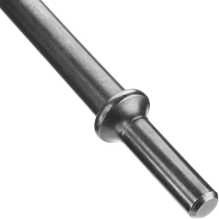 Extra Long 3pcs Air Hammer Chisels Set round Shank Pneumatic Hammer Bit for 150/190/250 Air Hammer 10mm Shank Dia Drill Bits