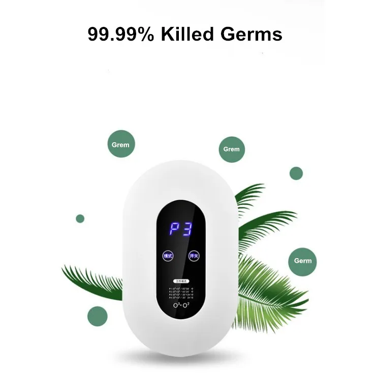
Portable Ozone Anion Household Sterilizer Air Disinfection Machine Deodorants Ozone For Refrigerator Car 