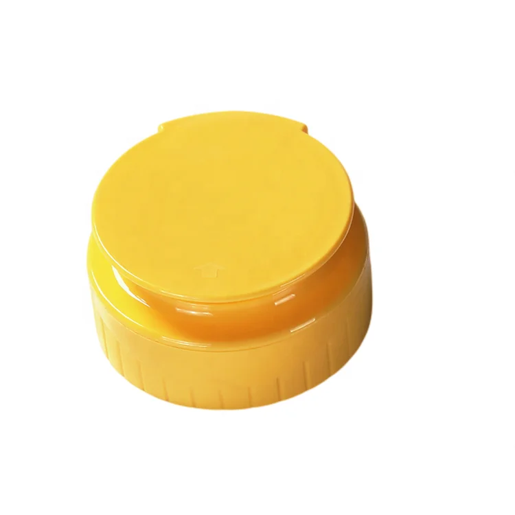 Factory Hot Sale 38/400  Food Grade Honey Dispensing Plastic Squeeze Bottle Caps With Silicone Valve