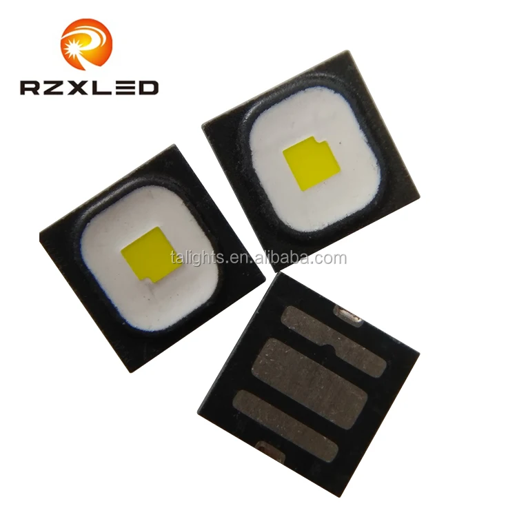 High Power 5W 3535 LED Black Flat LUW Red 620nm 630nm Yellow 588nm 590nm 593nm 595nm 5W Amber Diode For Car Bulb