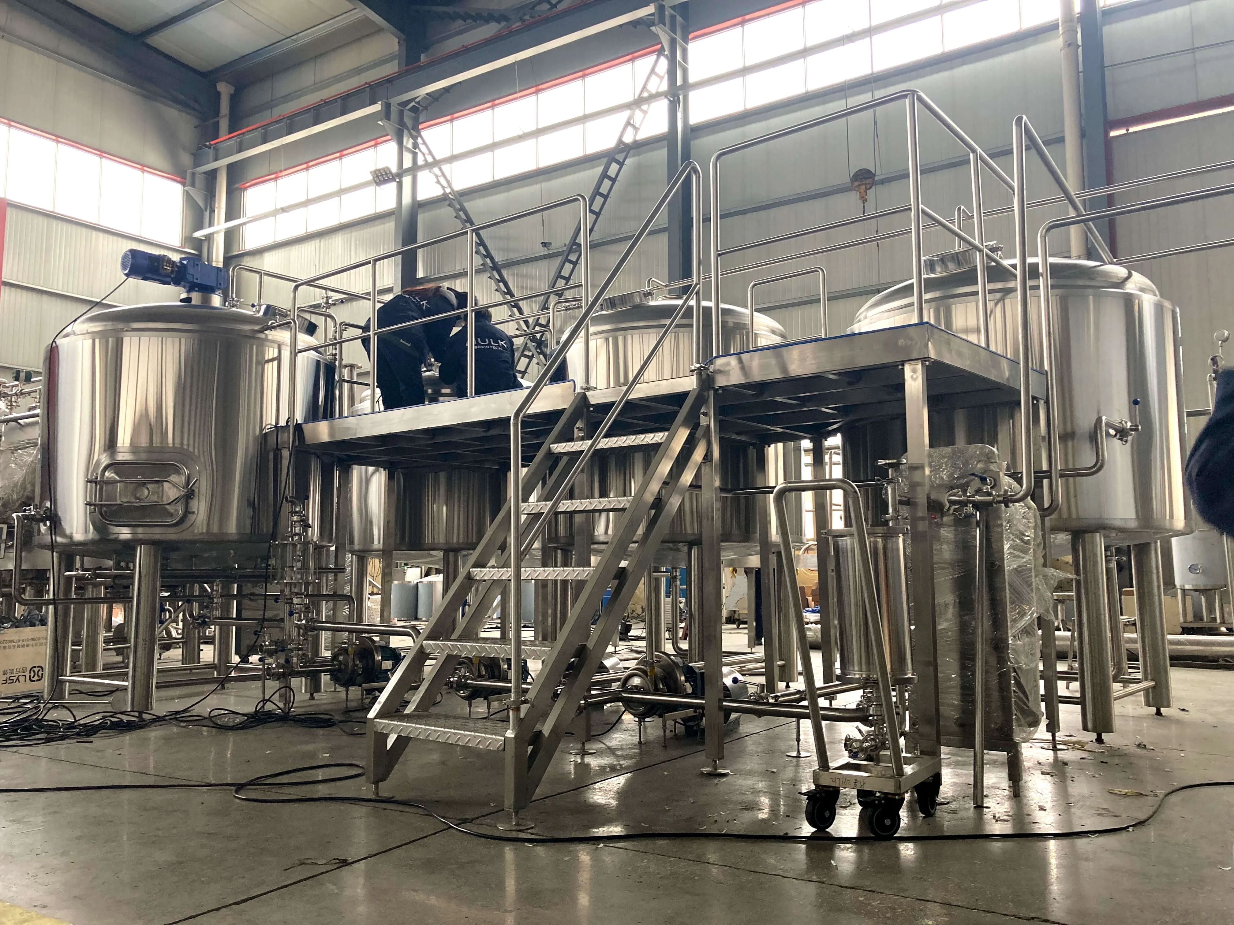 2000l 4 Vessel Beer Brewery Equipment Brewing Beer