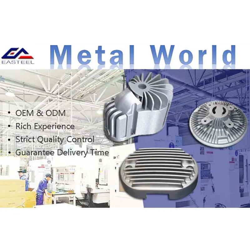 Factory Oem Low Prices Metal Part Custom Aluminum Die Casting Part