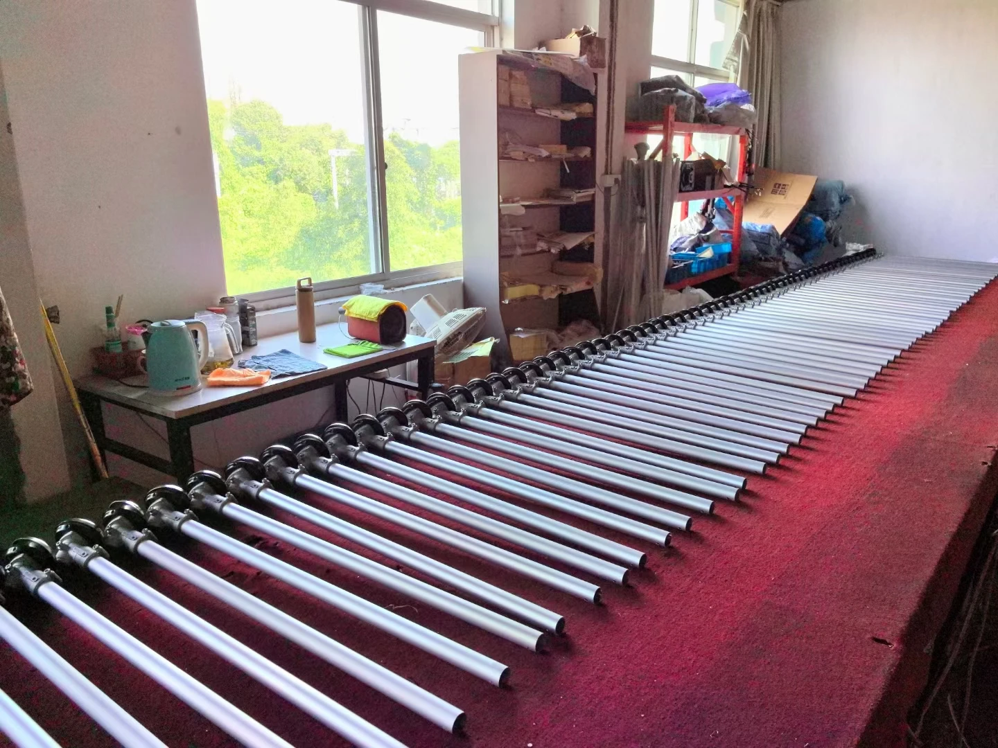 Gasoline Brush Cutter alu pole 0.75m Grass Trimmer Flexible Drive Shaft