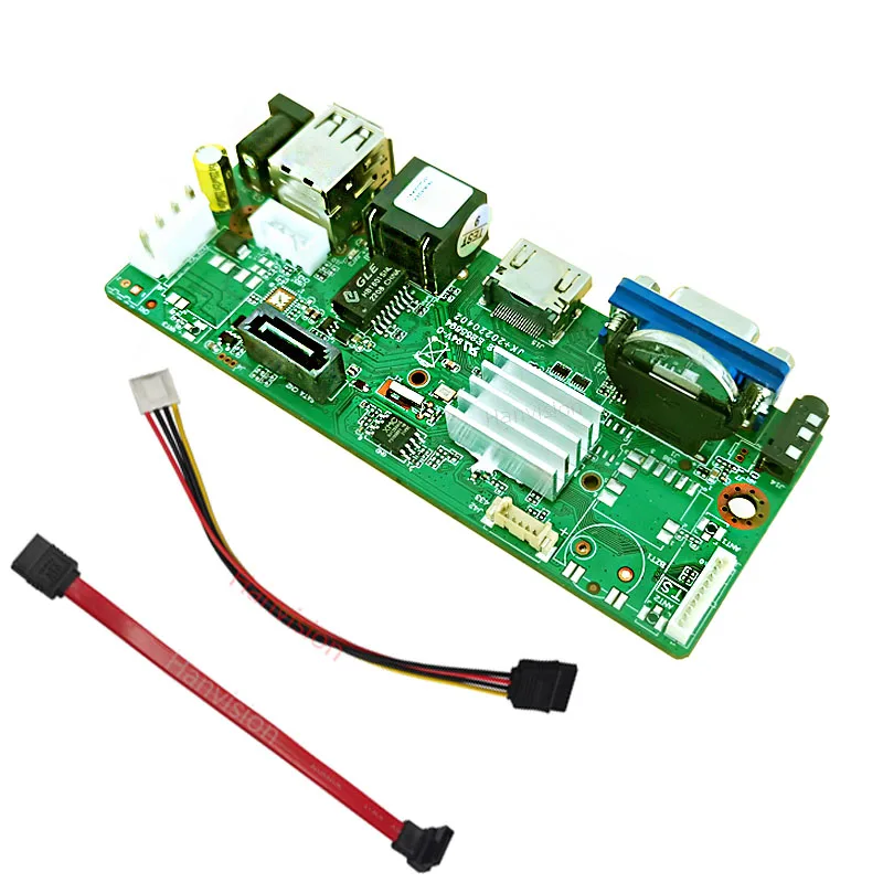 Accessories Security OEM Software CMS 4K Mainboard XMEYE CCTV NVR Mother Board 10CH h.265 XM PCB NVR Board