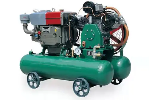 Mining Piston Air Compressors Portable Air Compressor Machine Diesel Industrial Air Compressor