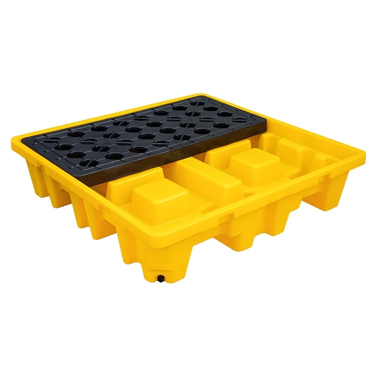 1300*1300*300mm  4 drums bunding spill pallet for sale