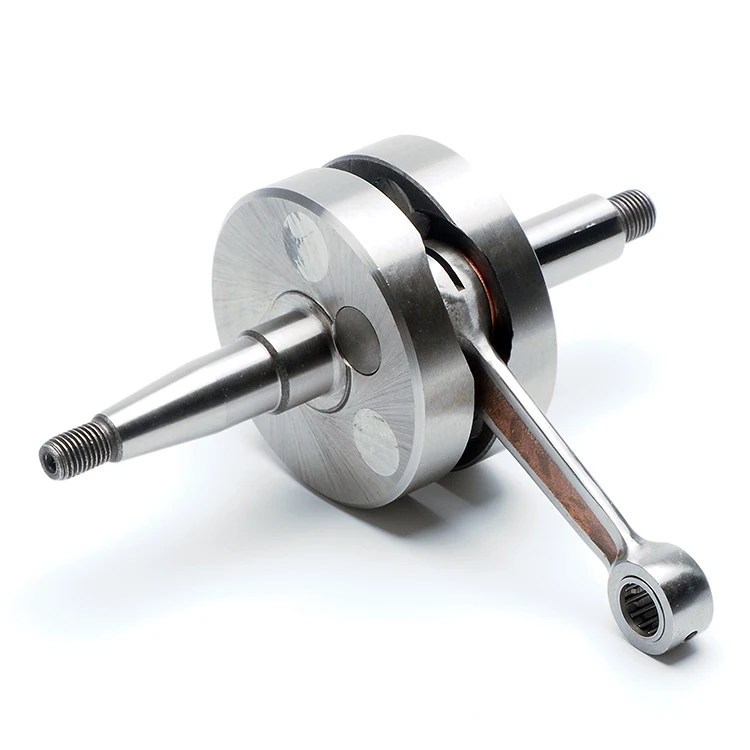 Motorcycle Engine Parts Steel Crankshaft  Durable Replacement Crankshafts For Minarelli AM6