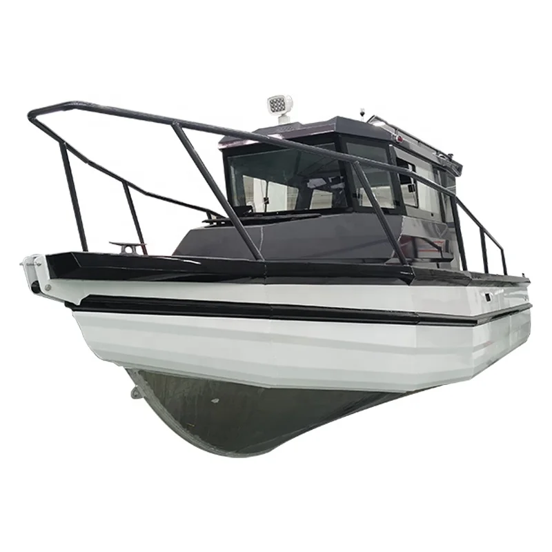9m Extra Large Space Aluminum Sea Fishing Boat Speed Yacht With Motor And Trailer