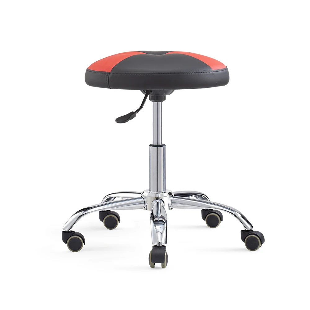 Salon Furniture Beauty Salon Stool Round Seat Barber Shop Roll Stool HY9001
