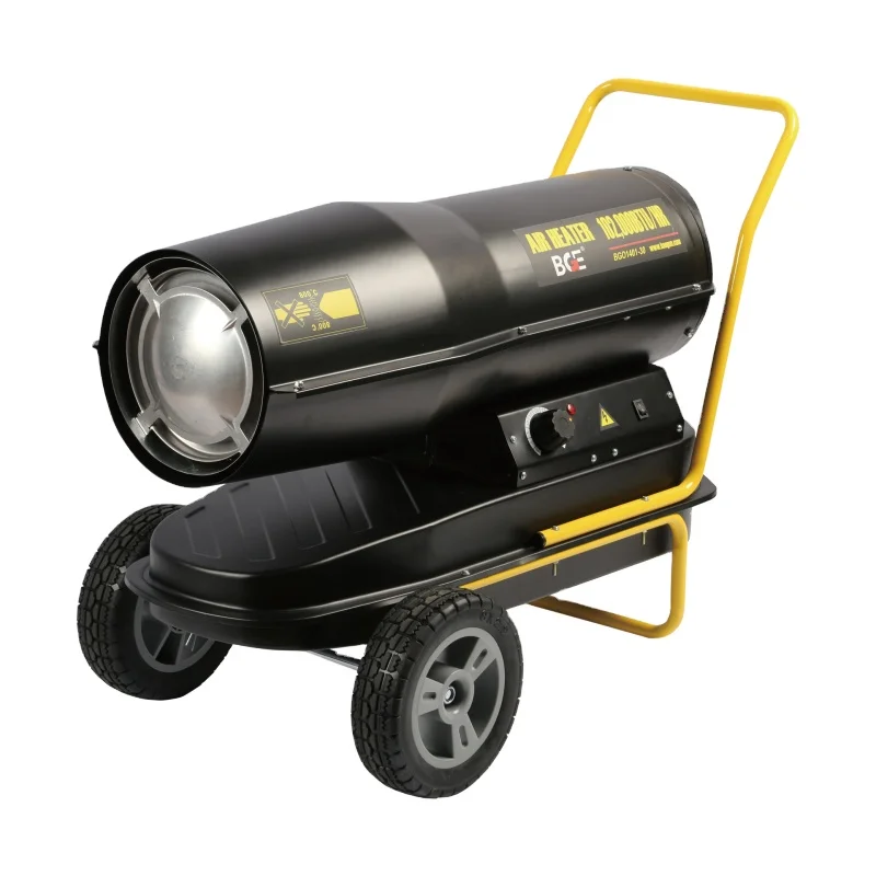 China High Power Mobile Portable Air Heater Industrial Fuel Heater Kerosene Oil Fan Heater for Sale