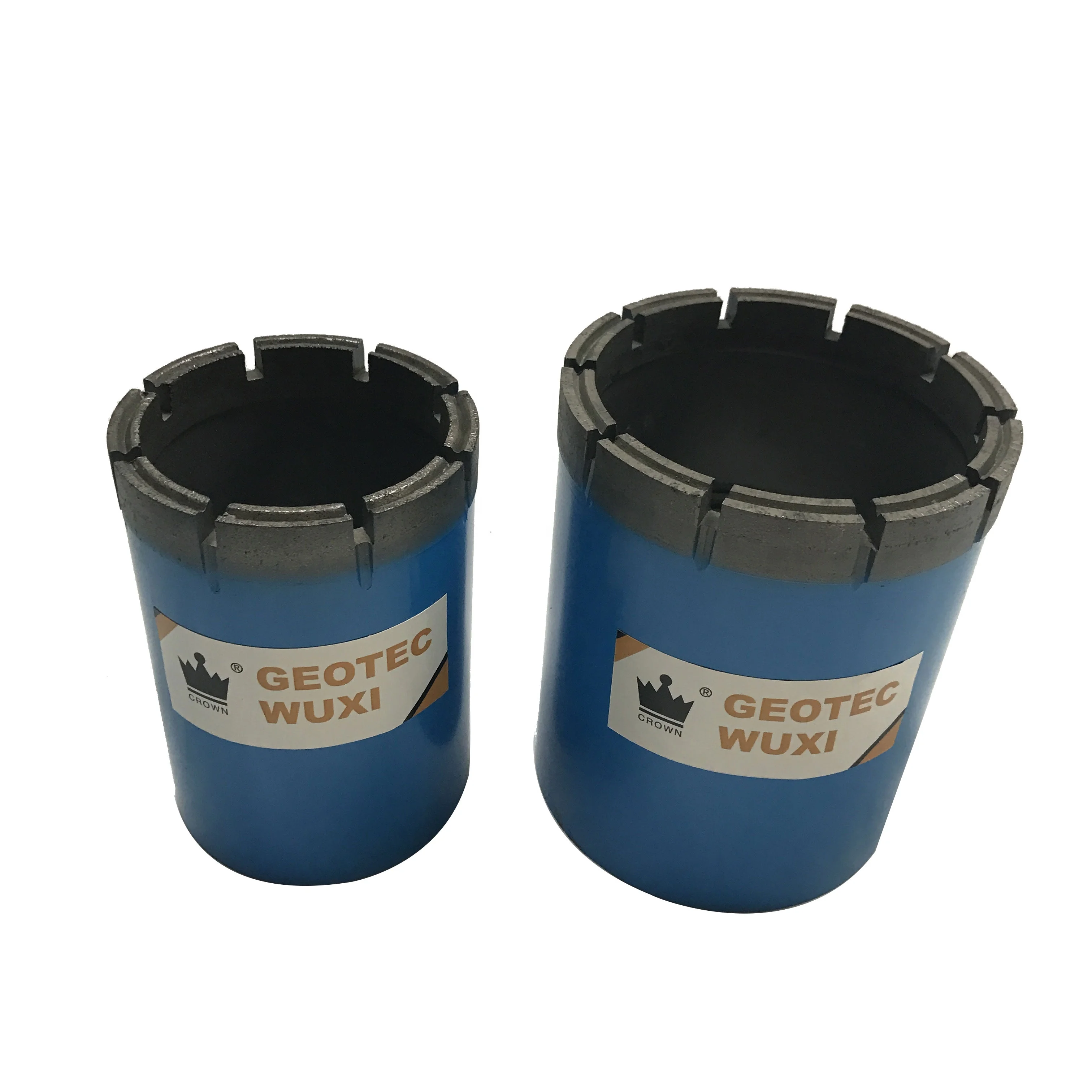 Good performance hard rock core drill HWT impregnated diamond casing shoe bit