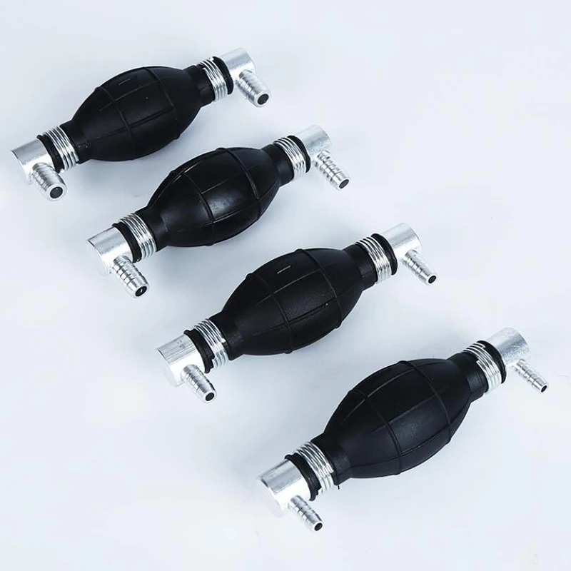 Automobile Oil Tank Spherical Manual Fuel Pump 6MM 8MM 10MM 12MM Anticorrosive Engine Parts Hand Pressure Pump