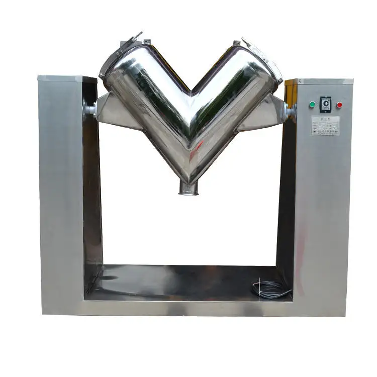 Popular promotional High performance v type dry seasoning mixer for powder