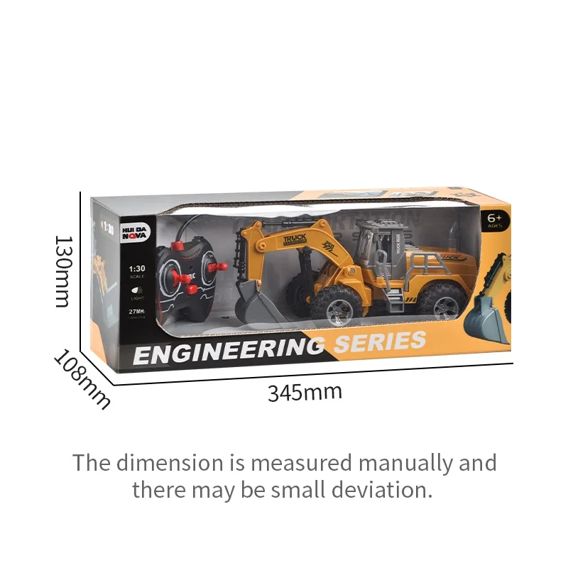 ITTL Hot sale chargeable rc model excavator toys plastic construction truck toys