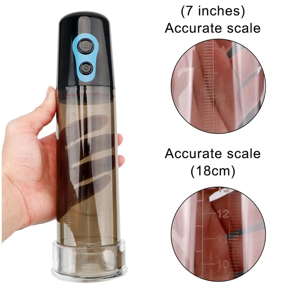 Penis Pump for Men to enlarge penis growth Penis Extender Massage With Strong Suction Sex Toys for Adult