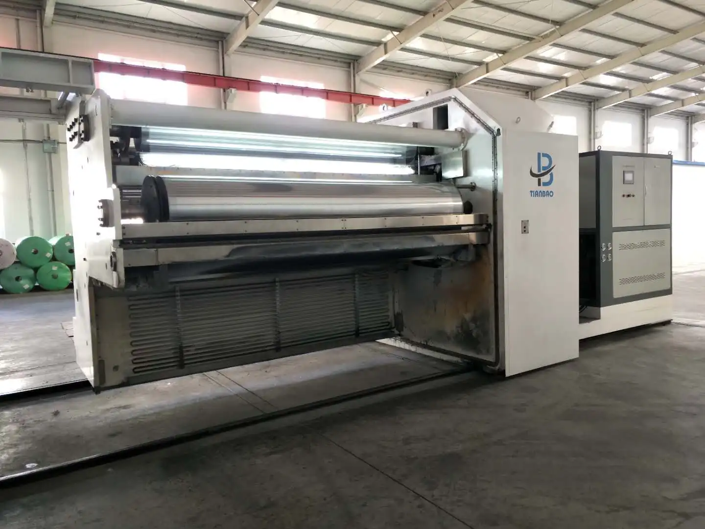 ROLL TO ROLL  winding Aluminum / ZINC Sulfide  coating machine New and used vacuum coating plant for plastic film and paper