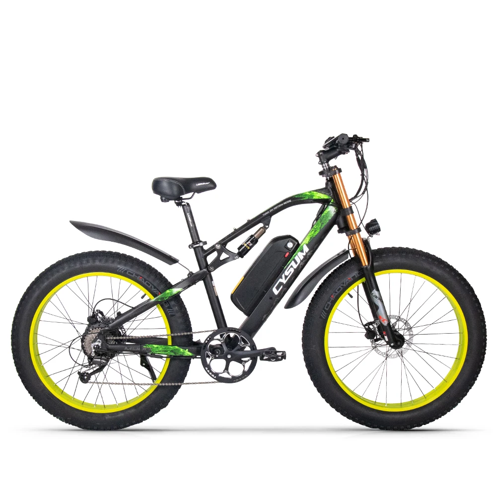 Ready for Shipment 26 4 0 Fat Tire Electric Mountain Bike Max Promax Motor Wall Frame Power Battery Torque Time Fun Charging Hub
