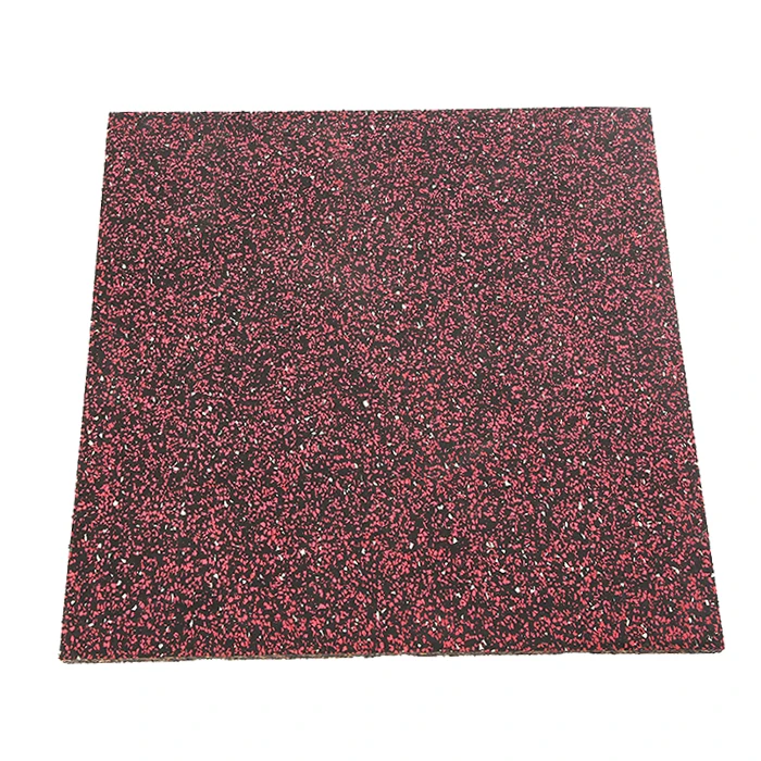 Nonslip Playground Recycled Rubber Brick Pavers Sport Surfacing Rubber Mats Tiles Gym Flooring 20mm For Indoor/outdoor Court Mat