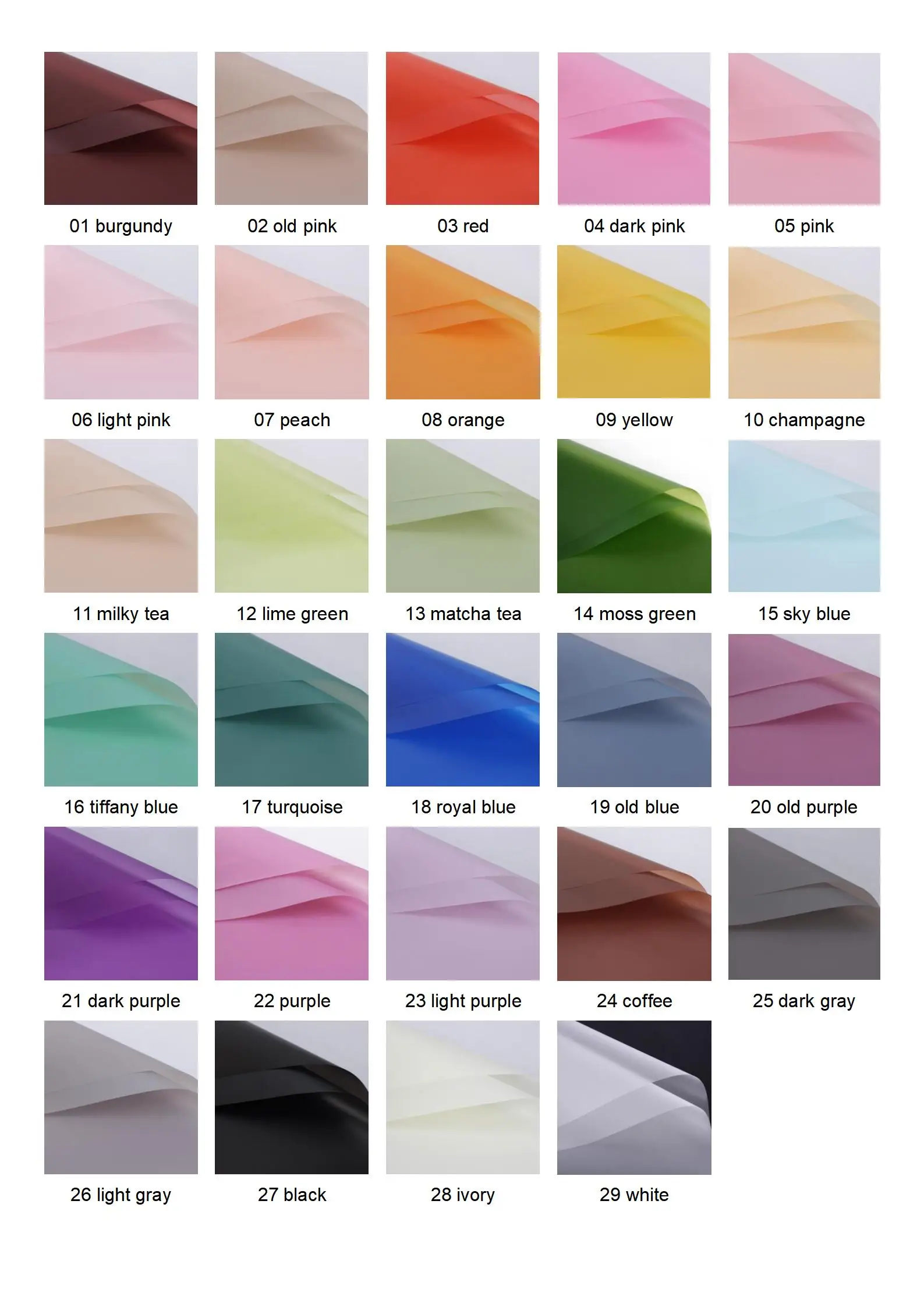 LONGSUN HOT SALE New Design Floral Bouquet Packaging Korean Style Flower Wrapping Matte Waterproof Flower Paper