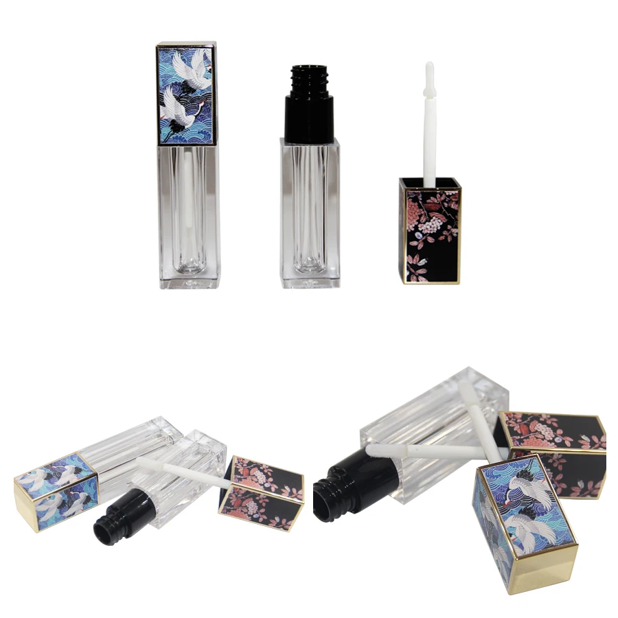
Wholesale cosmetic lip gloss bottle / case packaging clear custom lip gloss tubes 