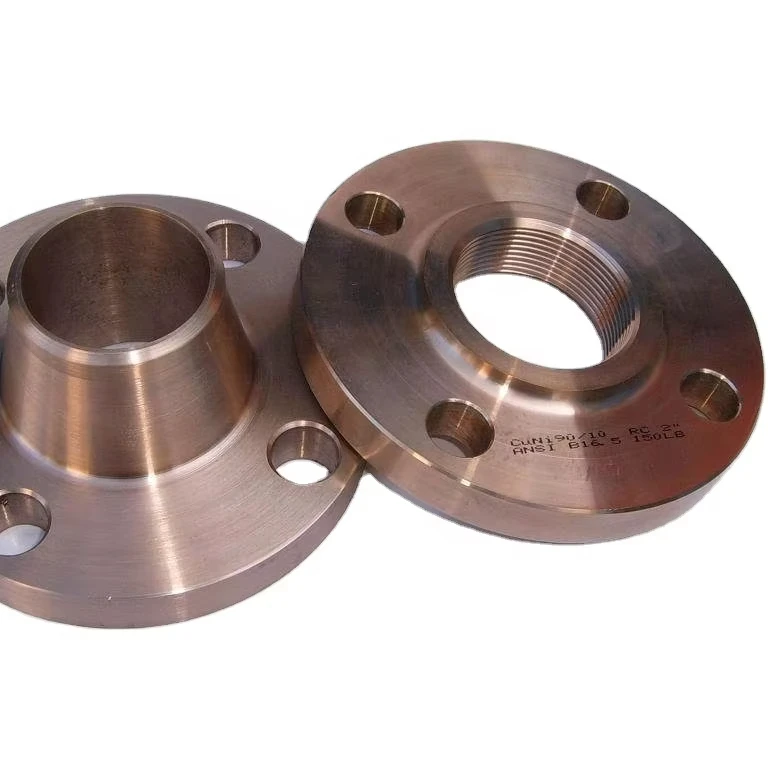 Copper Nickel Forged Flange Customize T70590 C70600 C70610 Copper-based Alloy Flange